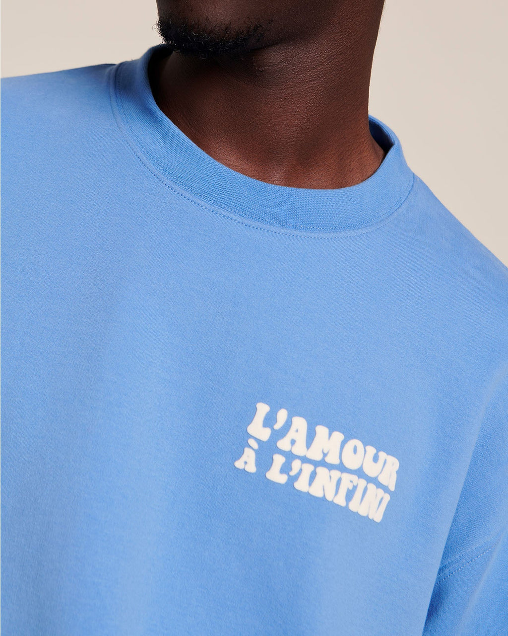Le Sweat L'Amour À L'Infini Homme - Bleu