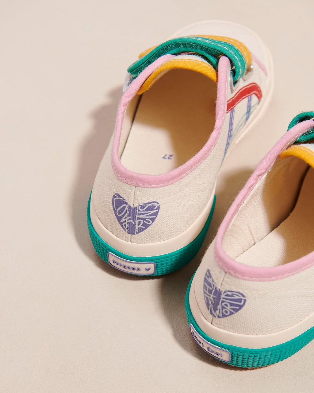 Les Tennis Superga X Émoi Émoi – Enfant – Ivoire