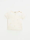 Natalys - T-Shirt Manches Courtes Craie - Garçon