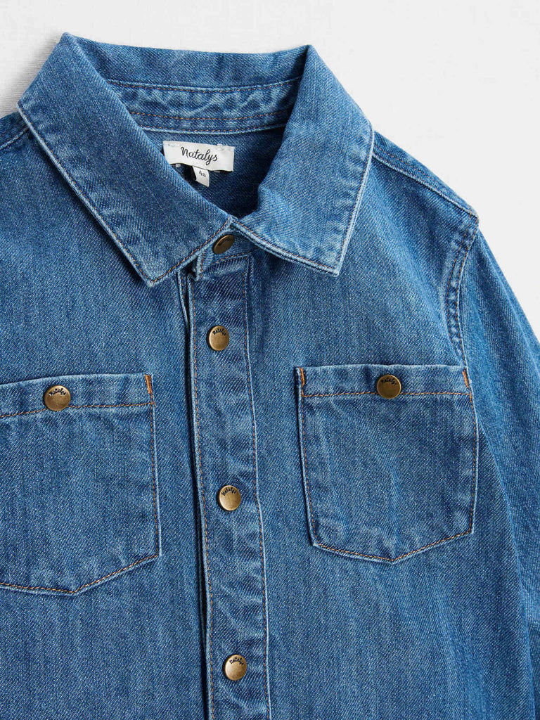 Natalys - Chemise Denim - Garçon
