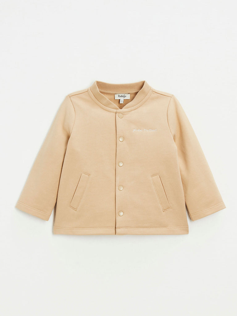 Natalys - Gilet Caramel - Garçon