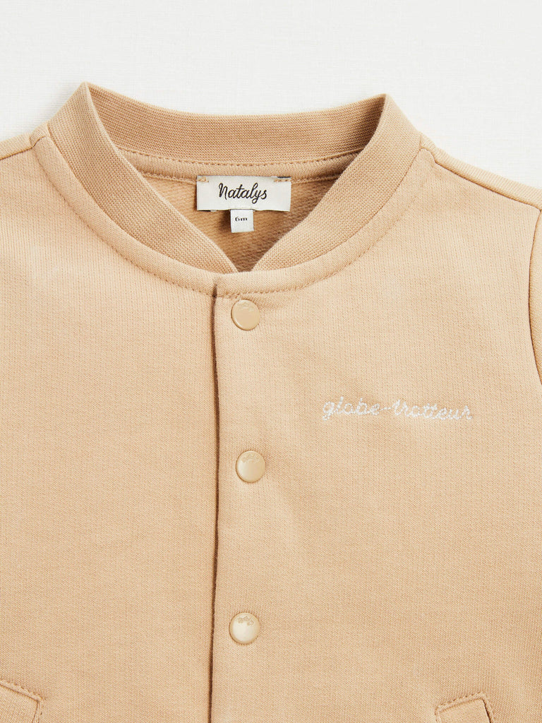 Natalys - Gilet Caramel - Garçon