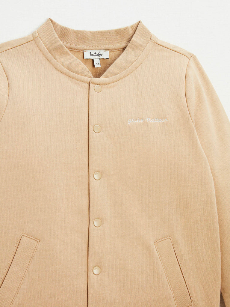 Natalys - Gilet Caramel - Garçon