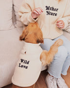 La Veste Pour Chien Wild Love En Polaire Recyclée - Latte