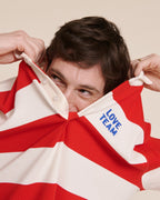 Le Polo Love Team Unisexe En Coton Bio - Rouge