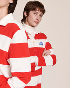 Le Polo Love Team Unisexe En Coton Bio - Rouge