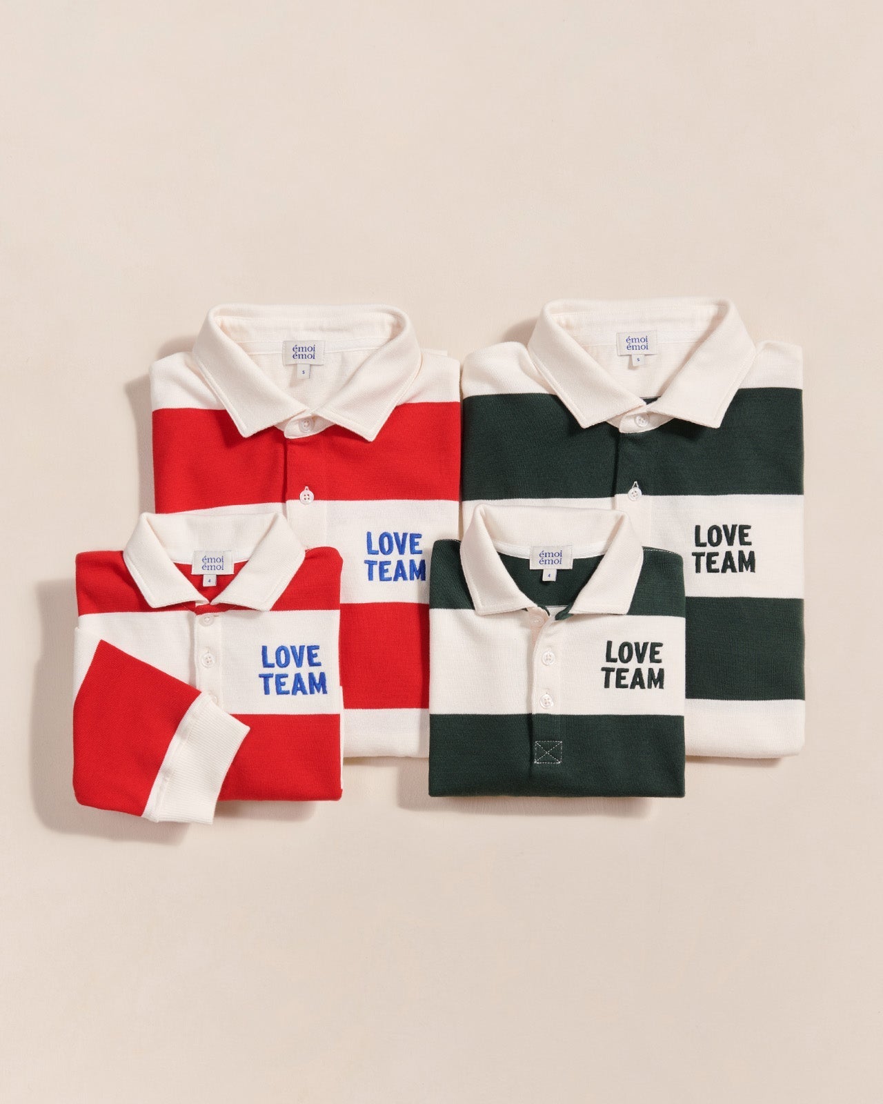 Le Polo Love Team Unisexe En Coton Bio - Vert