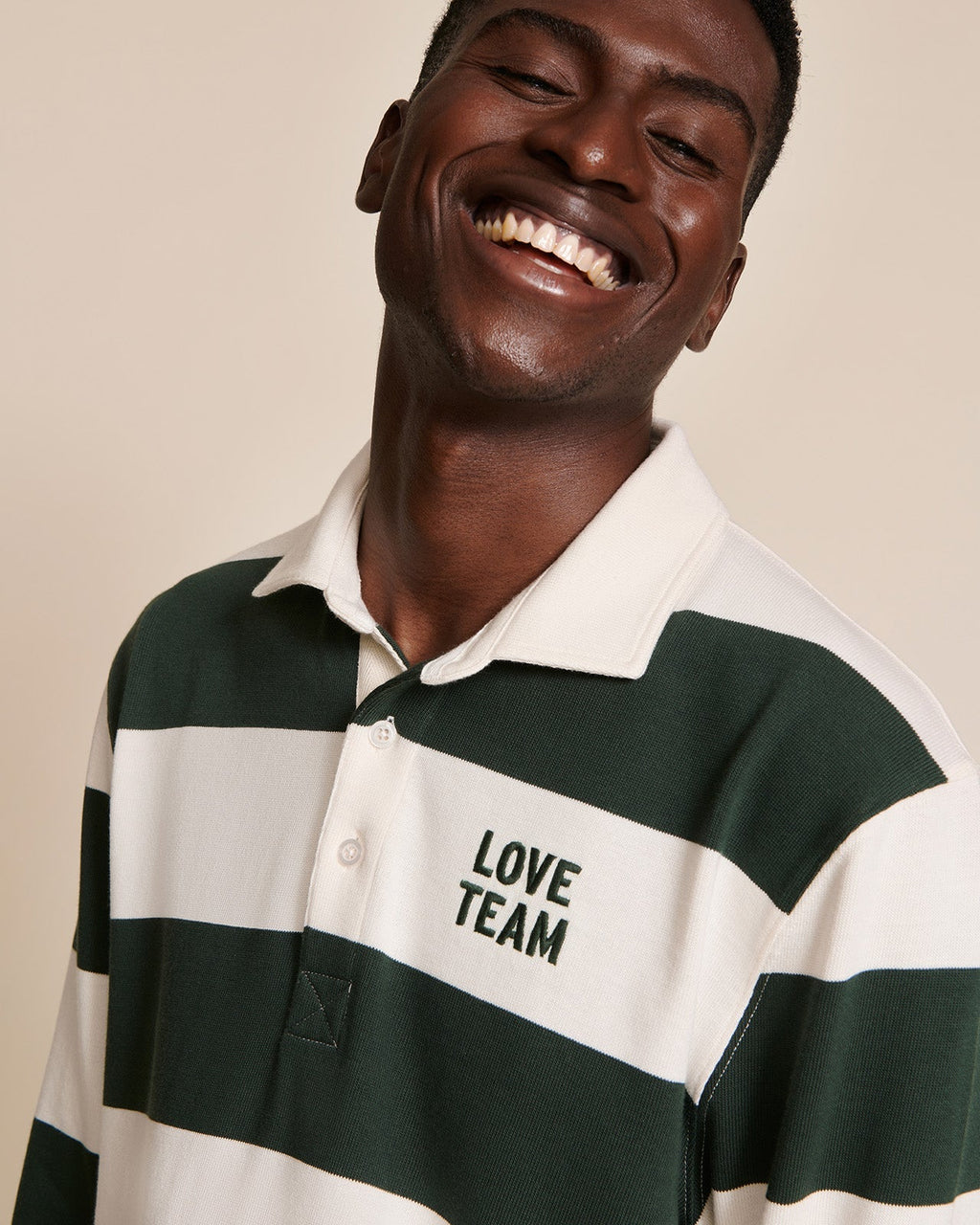 Le Polo Love Team Unisexe En Coton Bio - Vert