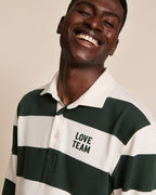 Le Polo Love Team Unisexe En Coton Bio - Vert