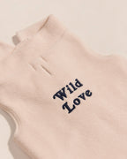 La Veste Pour Chien Wild Love En Polaire Recyclée - Latte