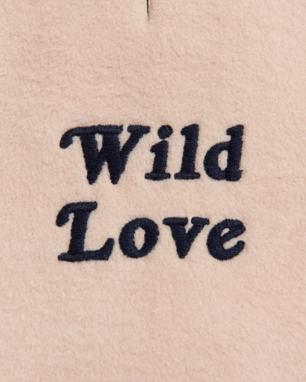 La Veste Pour Chien Wild Love En Polaire Recyclée - Latte