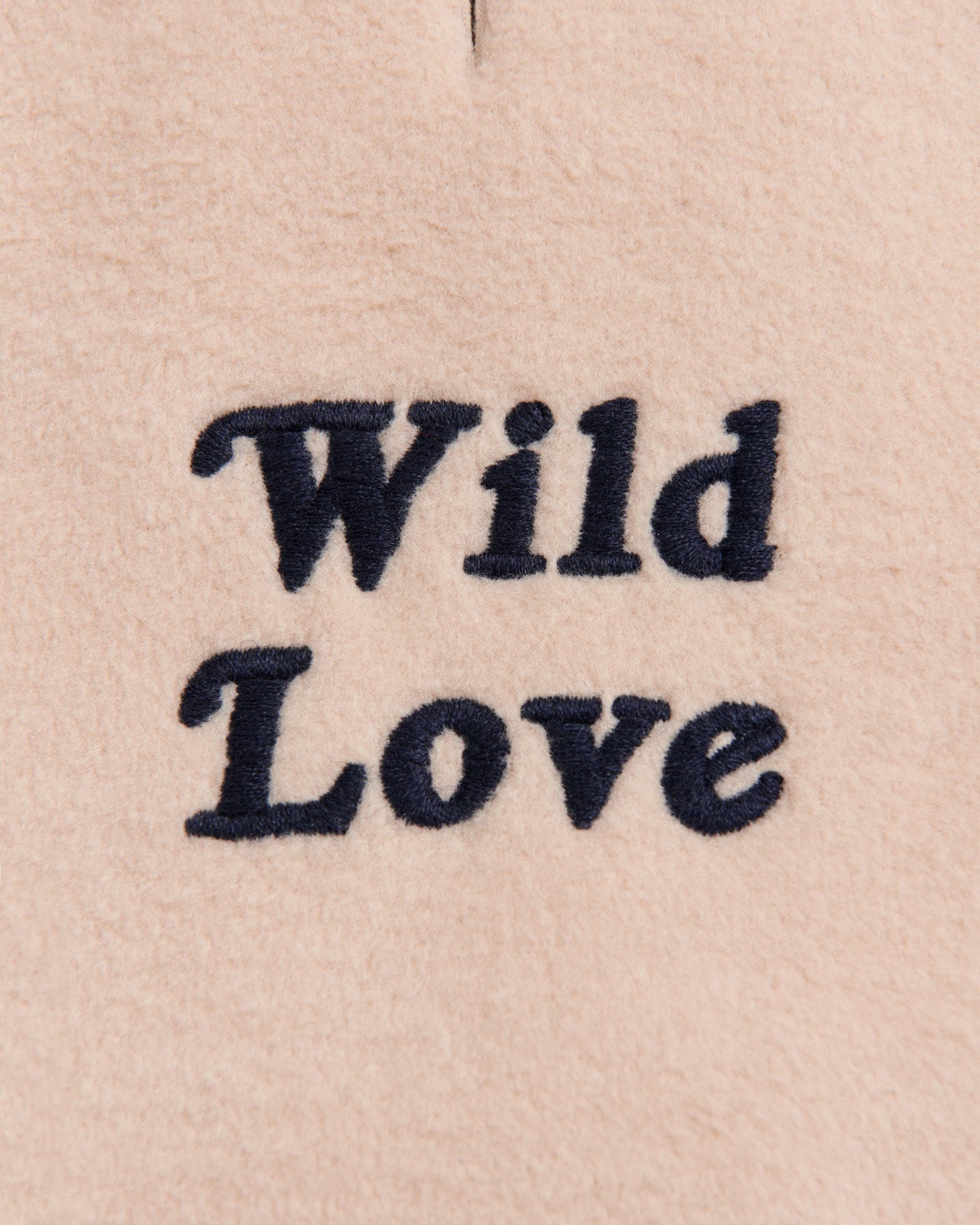 La Veste Pour Chien Wild Love En Polaire Recyclée - Latte