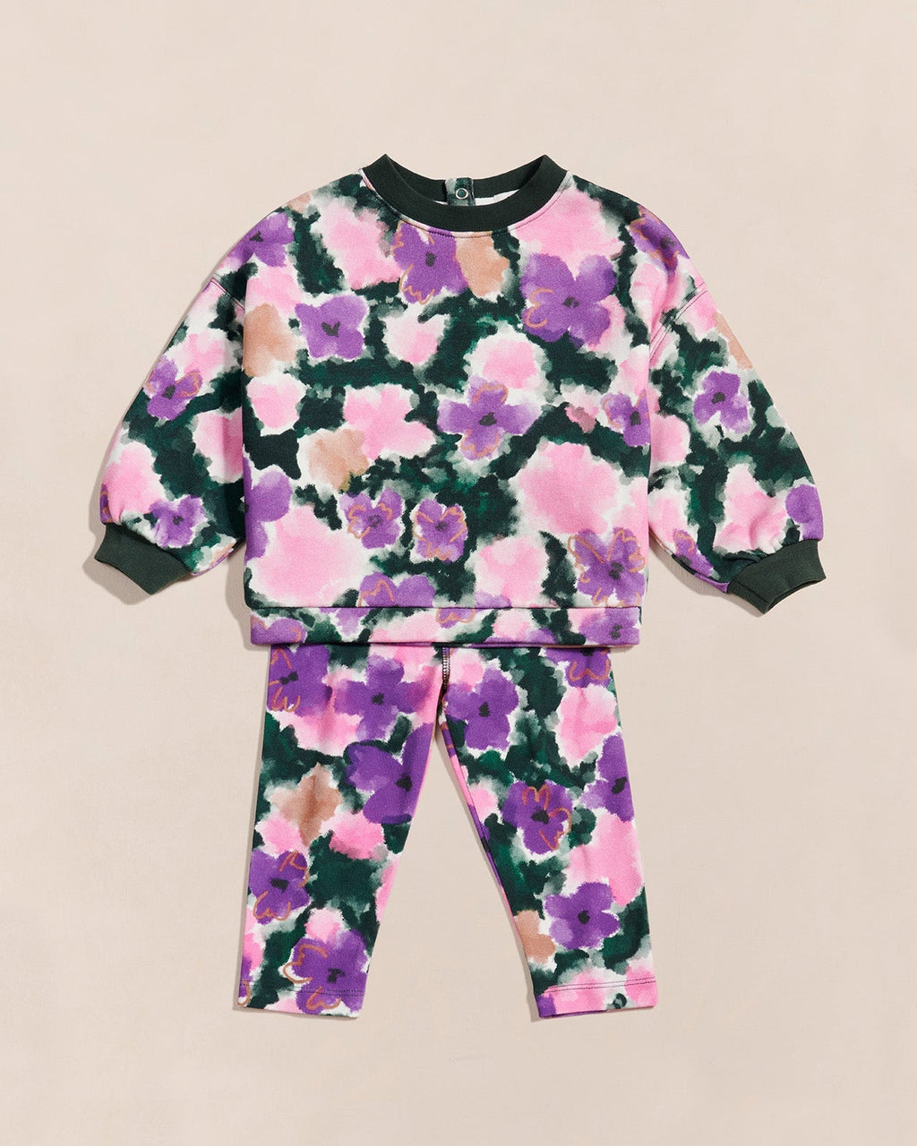 Le Legging Louise Enfant En Coton Bio - Flower Thérapie