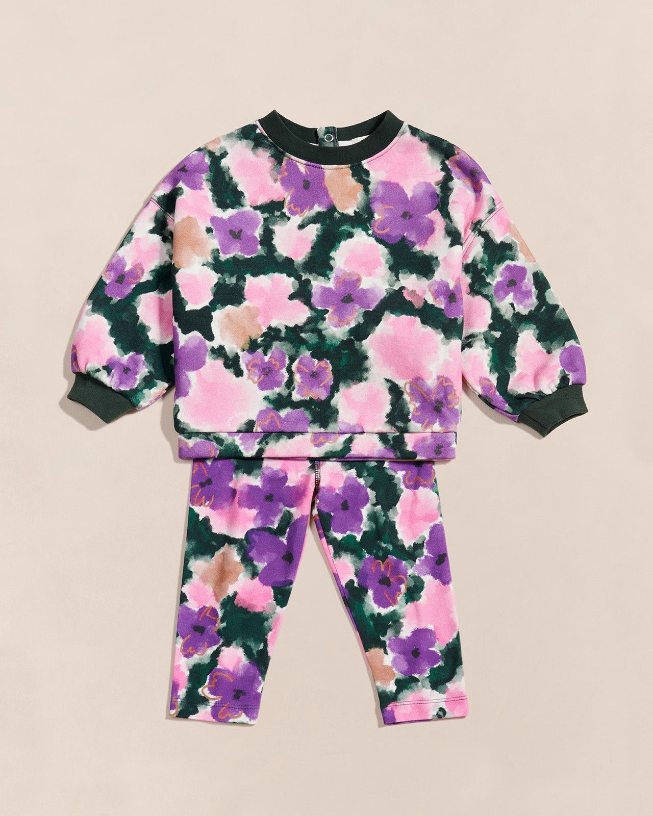Le Legging Louise Enfant En Coton Bio - Flower Thérapie