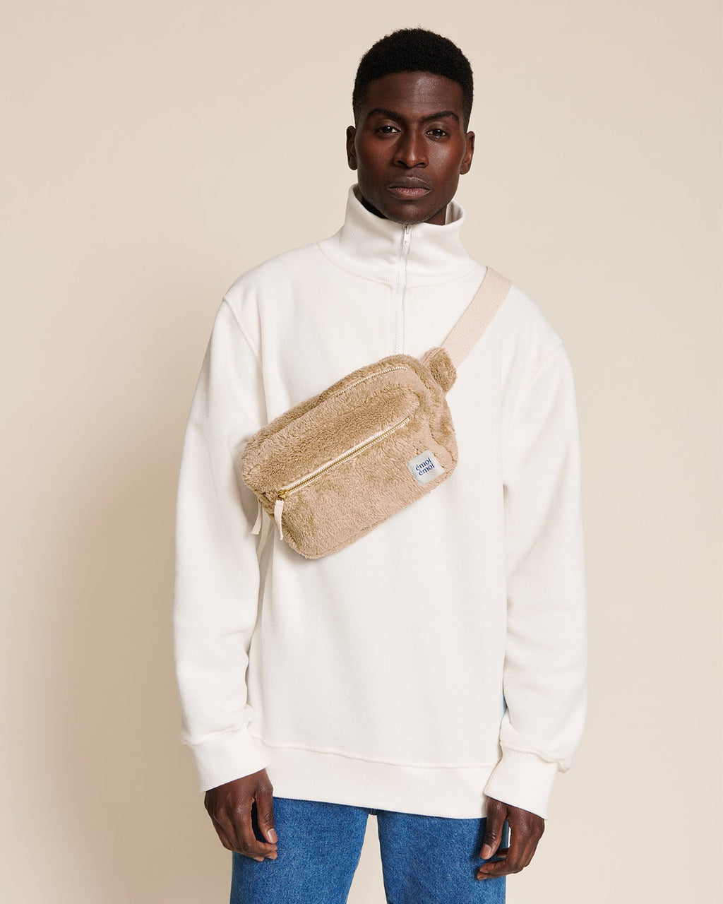 La Banane Babette En Moumoute - Beige