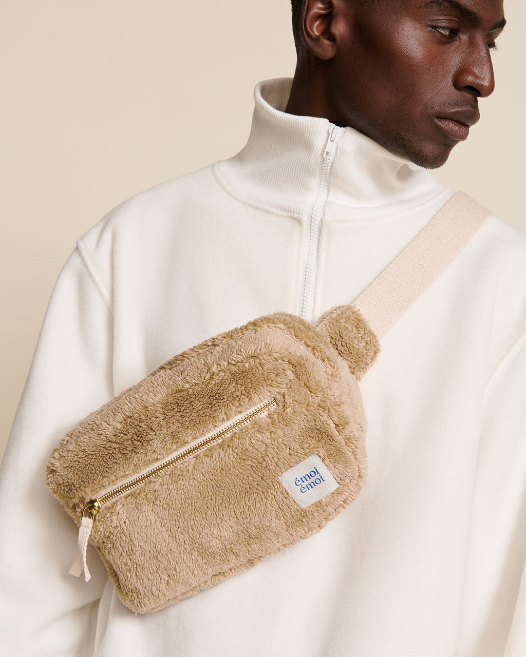 La Banane Babette En Moumoute - Beige
