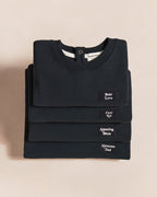 Le Sweat Mini Patch Amazing Mum En Coton Bio - Charbon