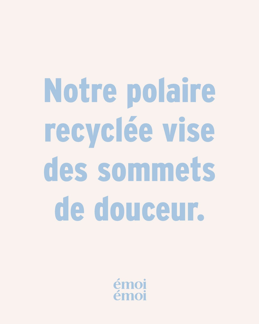 Le Sweat Stanny En Polaire Recyclée Et Col Zippé - Gris