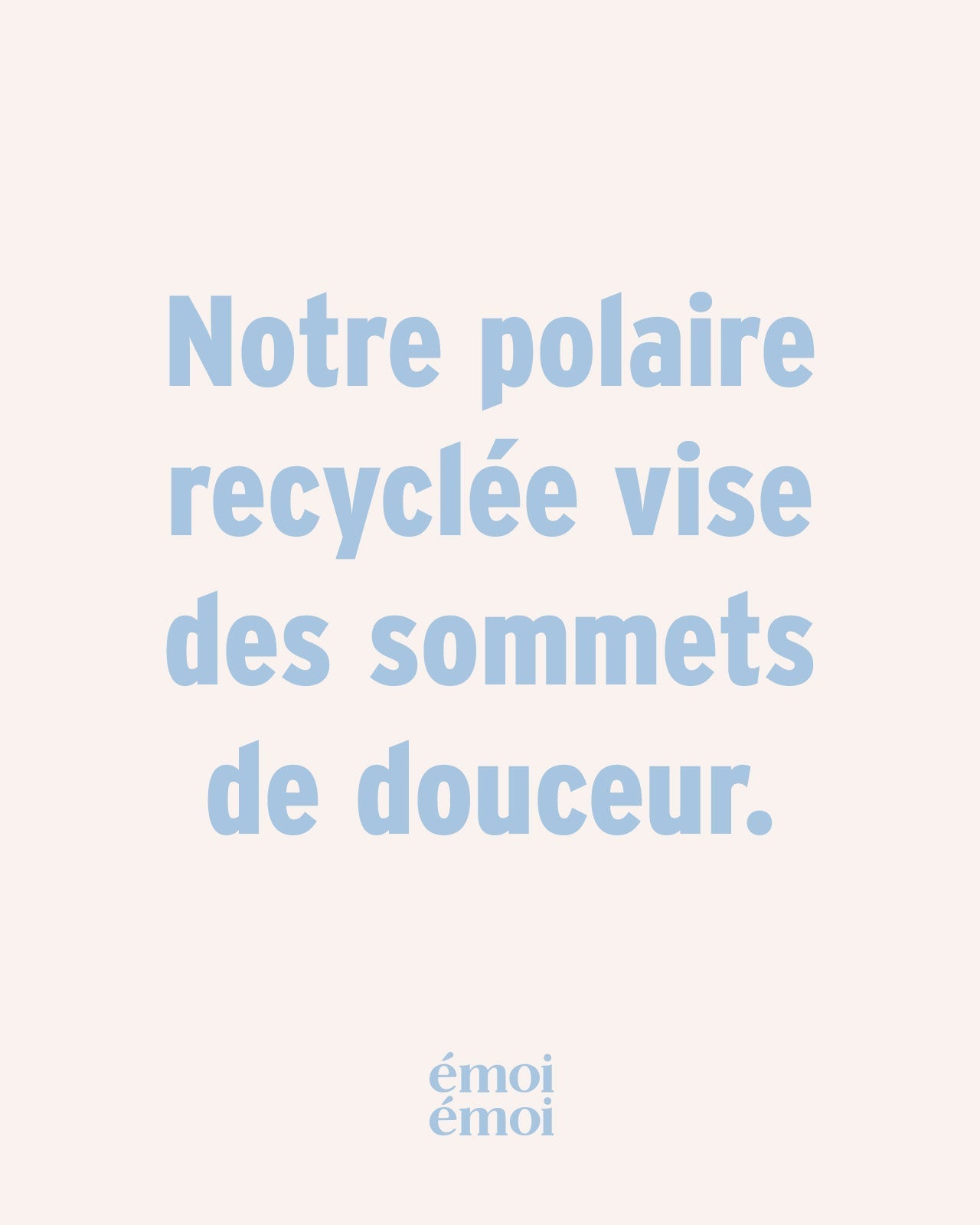 Le Sweat Stanny En Polaire Recyclée Et Col Zippé - Gris