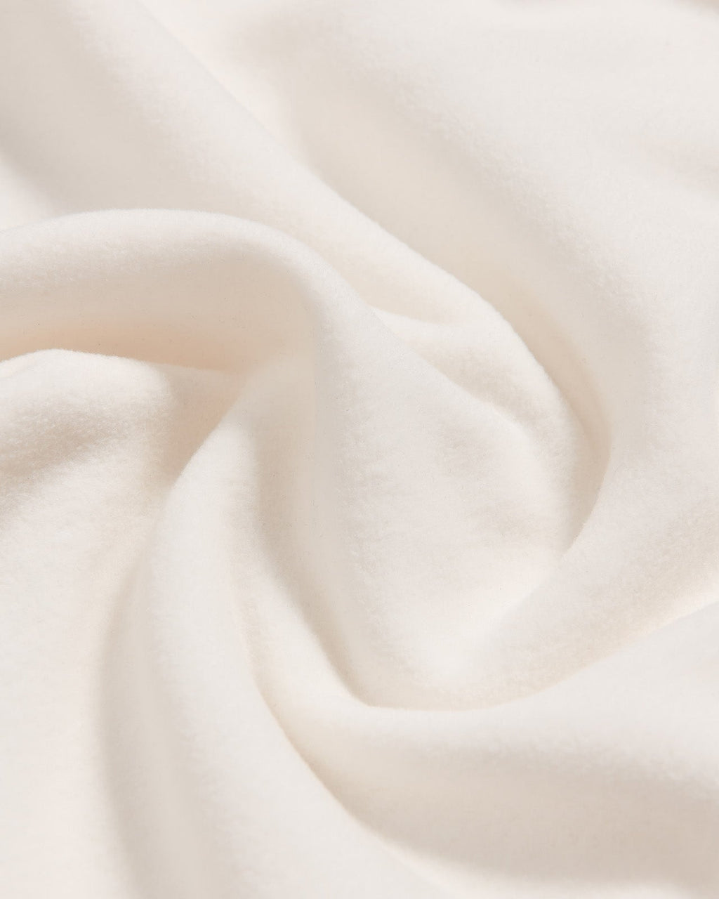 Le Sweat Stanny En Polaire Recyclée Et Col Zippé - Blanc