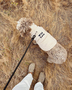 La Veste Pour Chien Wild Love En Polaire Recyclée - Latte