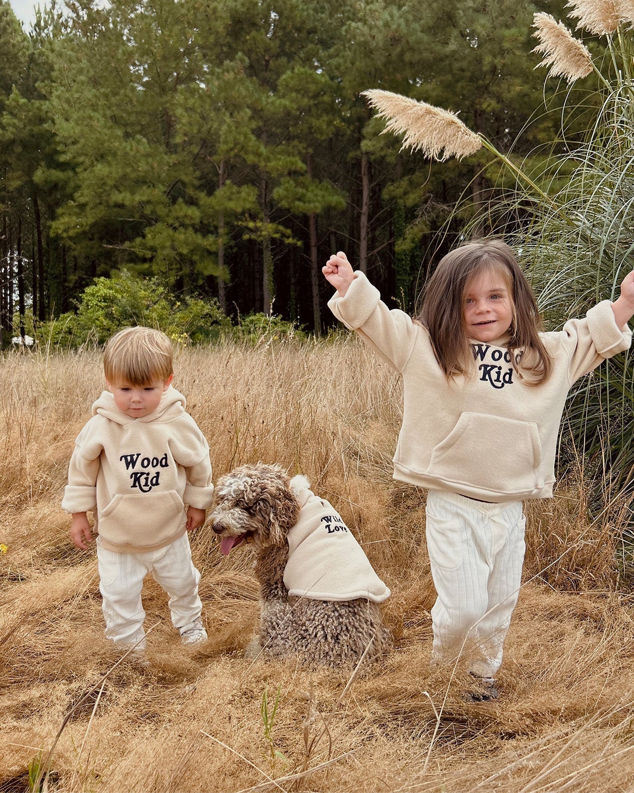 La Veste Pour Chien Wild Love En Polaire Recyclée - Latte