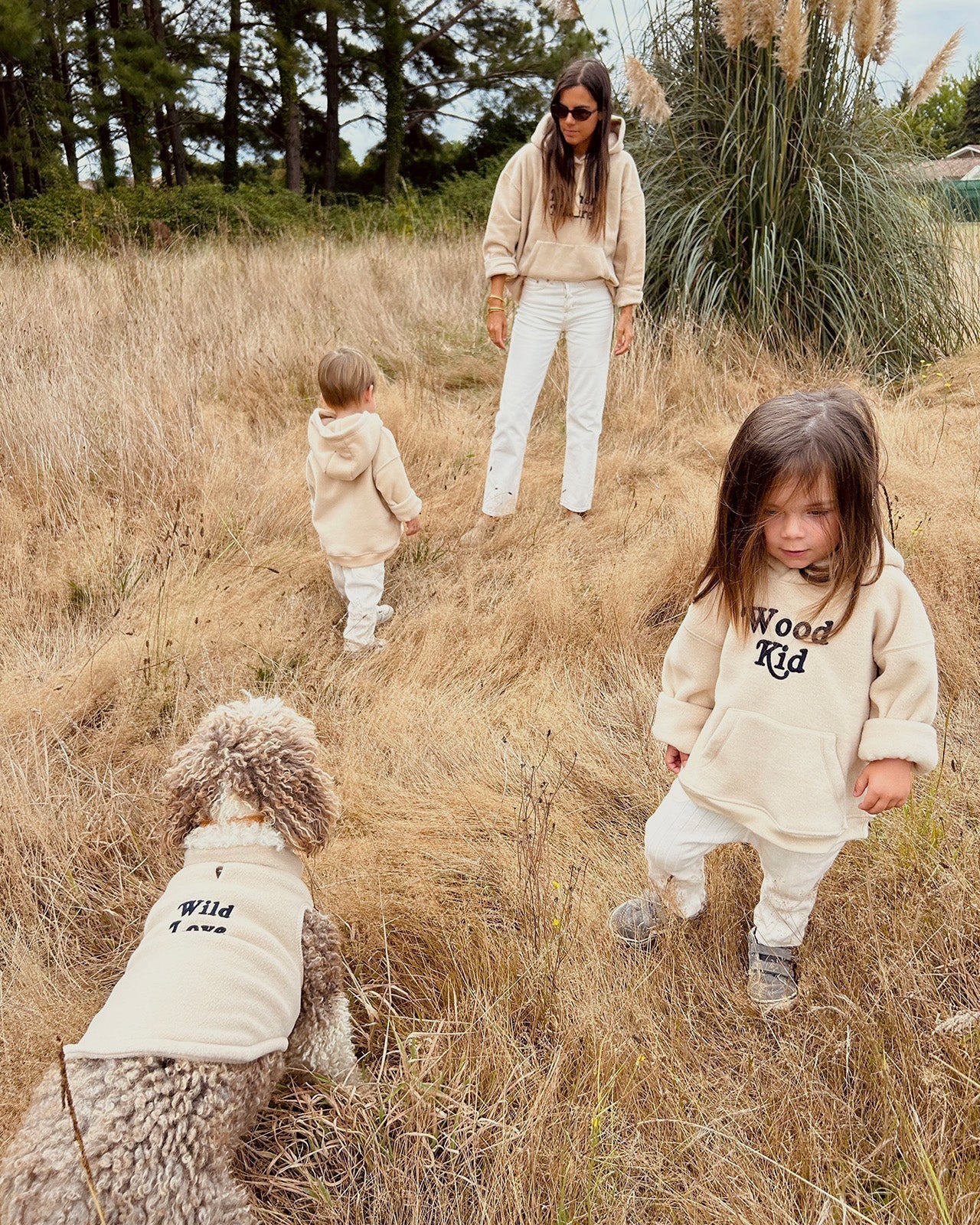 La Veste Pour Chien Wild Love En Polaire Recyclée - Latte