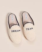 Les Chaussons Dream Team Femme En Laine Bouclette - Angarde X Émoi Émoi