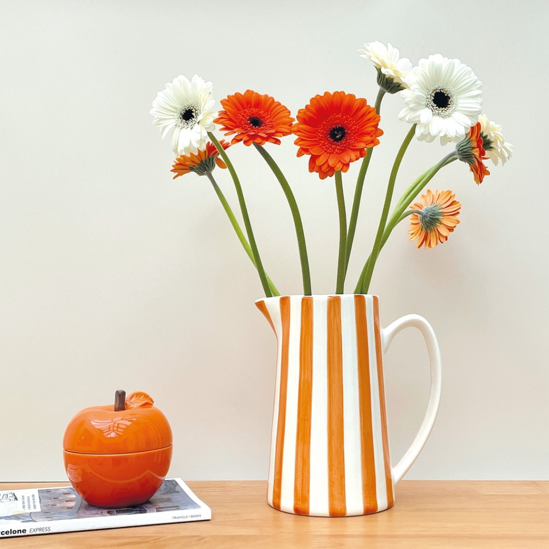 Carafe Rayée Lila
