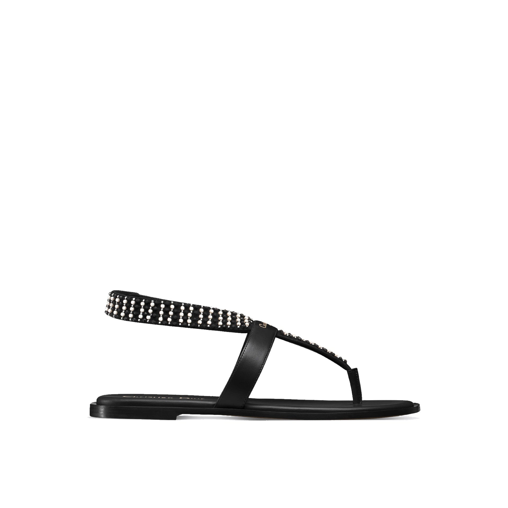 Sandales Dior Eclat Thong - Black - Femme