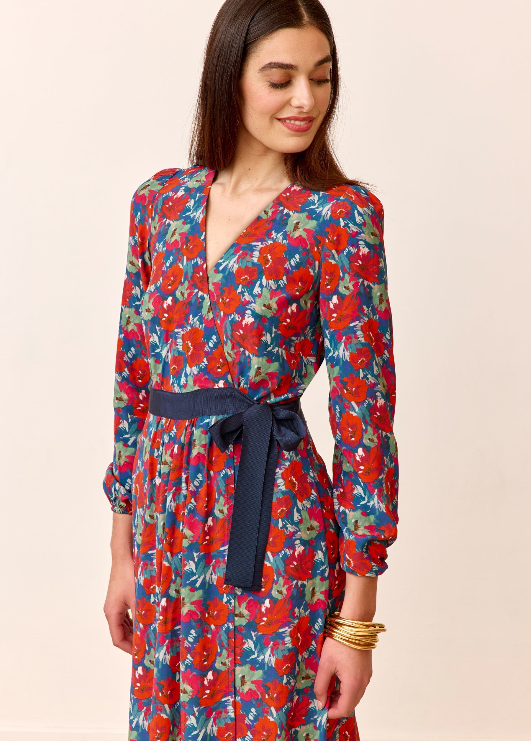 Robe Flore Imprimé Salto