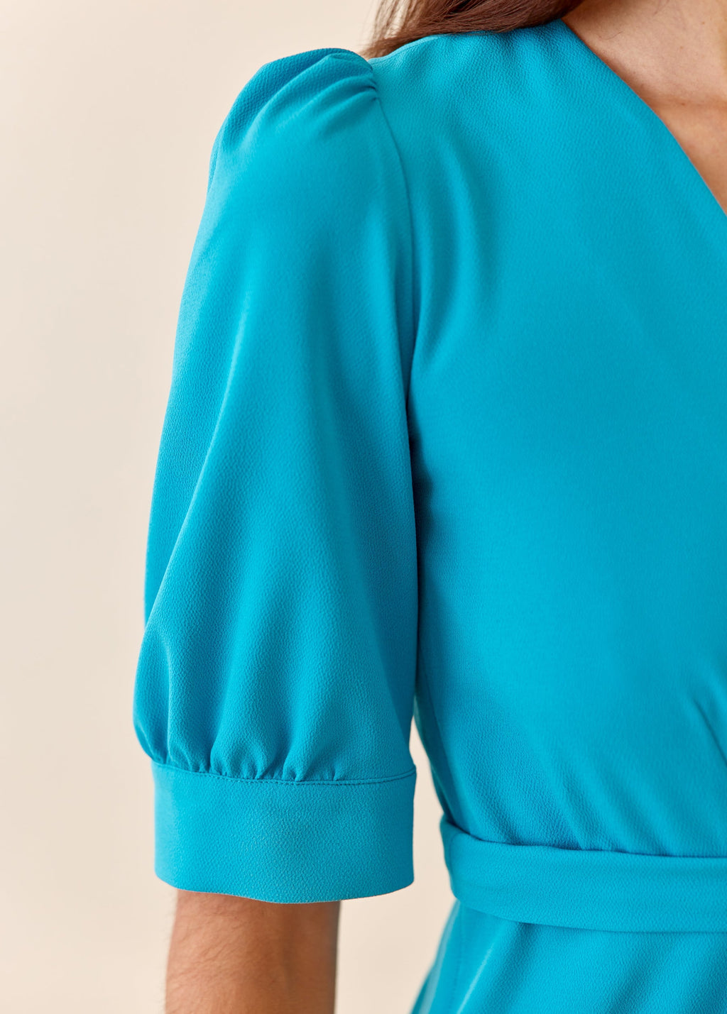 Robe Amanda Bleue