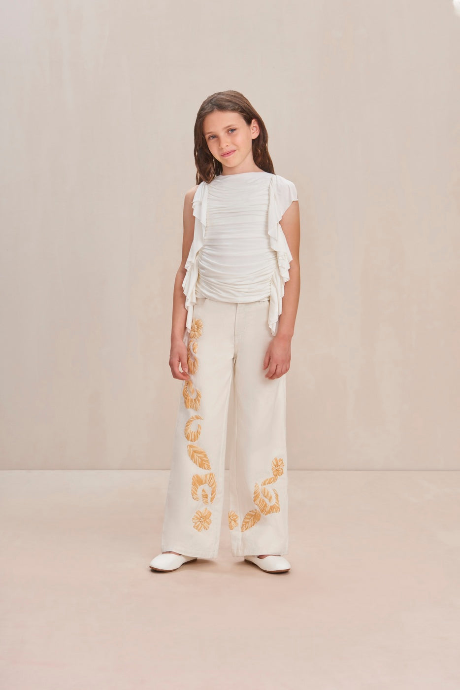 Pantalon Kids - Indu Ecru