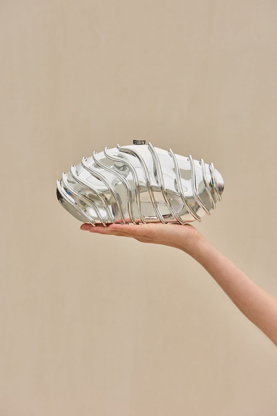 Sac Ezara - Shiny Silver