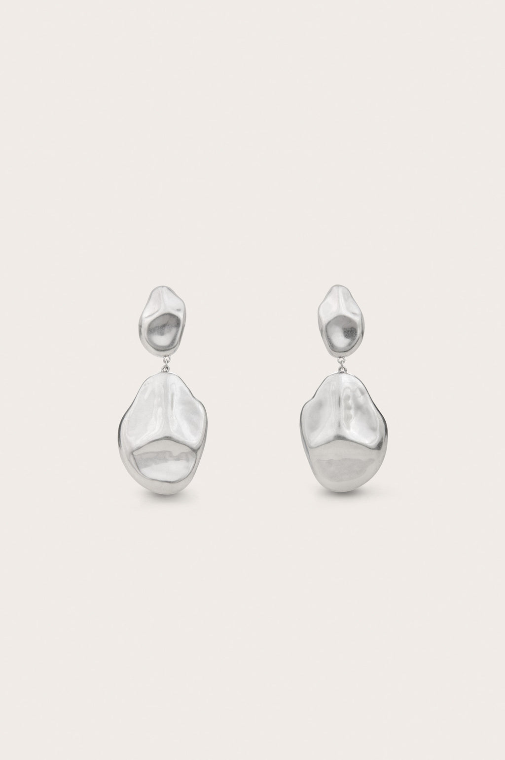 Boucles D'Oreilles Dunia - Antique Silver