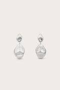 Boucles D'Oreilles Dunia - Antique Silver