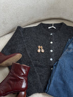 Cardigan Garance Gris Anthracite