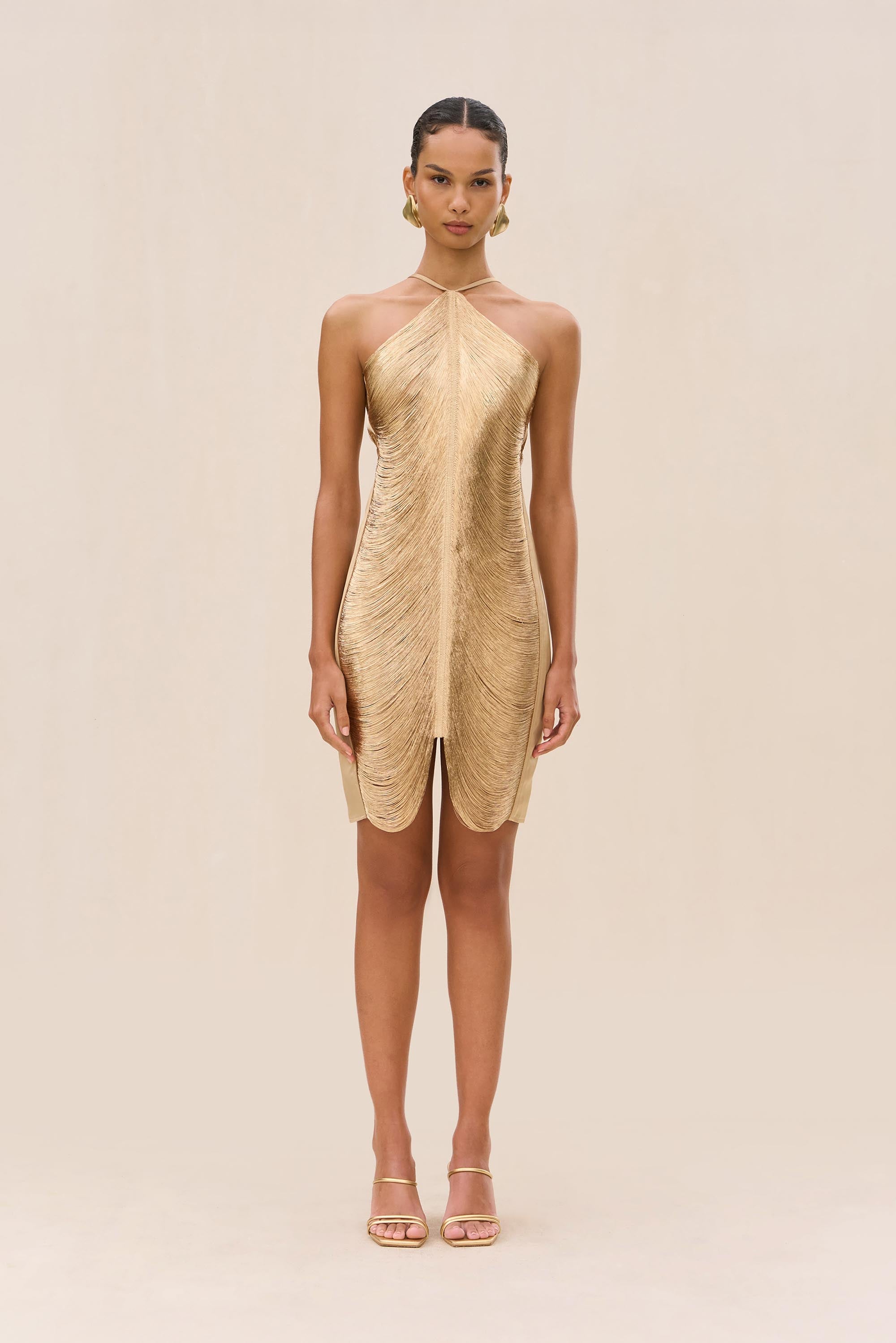 Robe Mara - Light Gold
