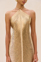 Robe Mara - Light Gold