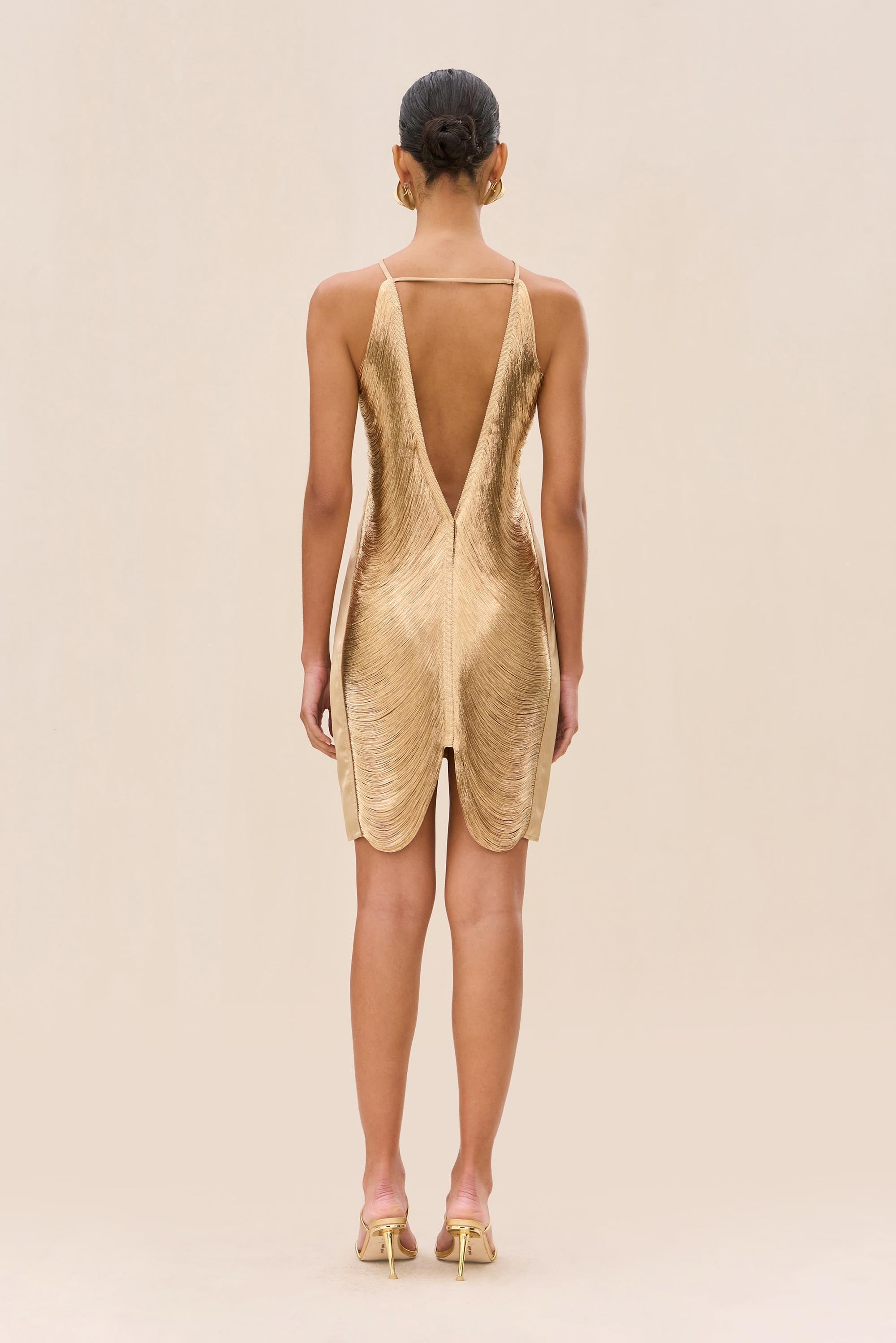 Robe Mara - Light Gold