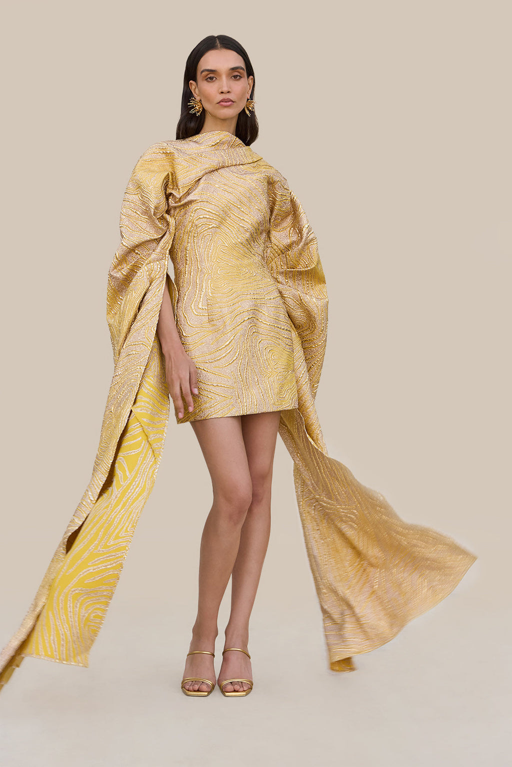Robe Brandy - Gold Multi