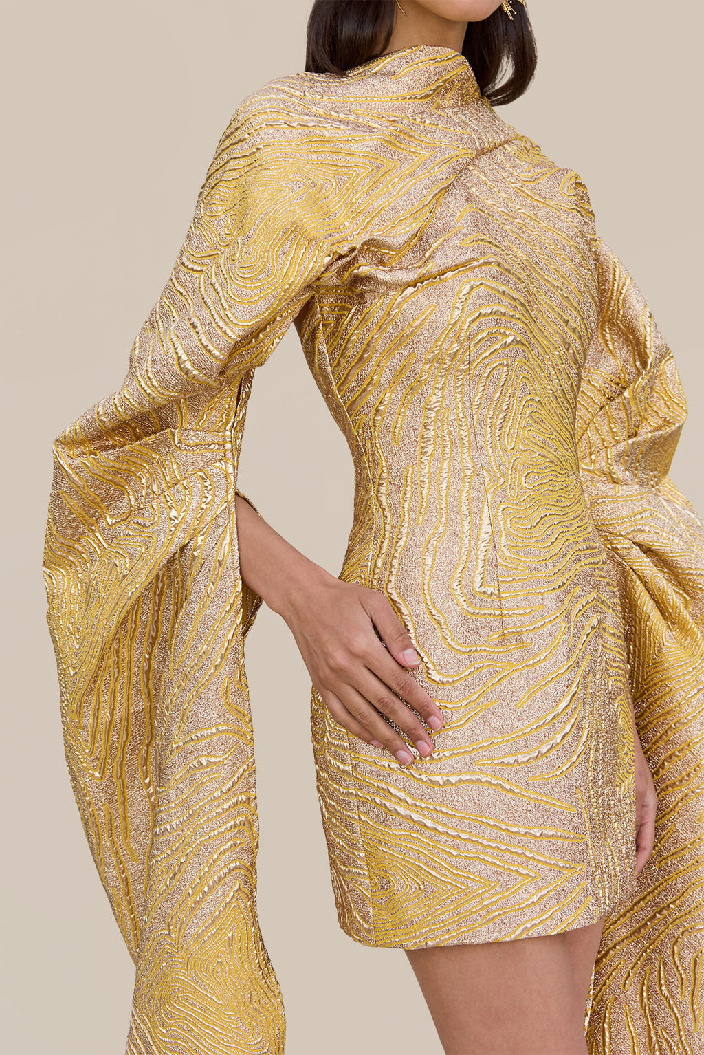 Robe Brandy - Gold Multi
