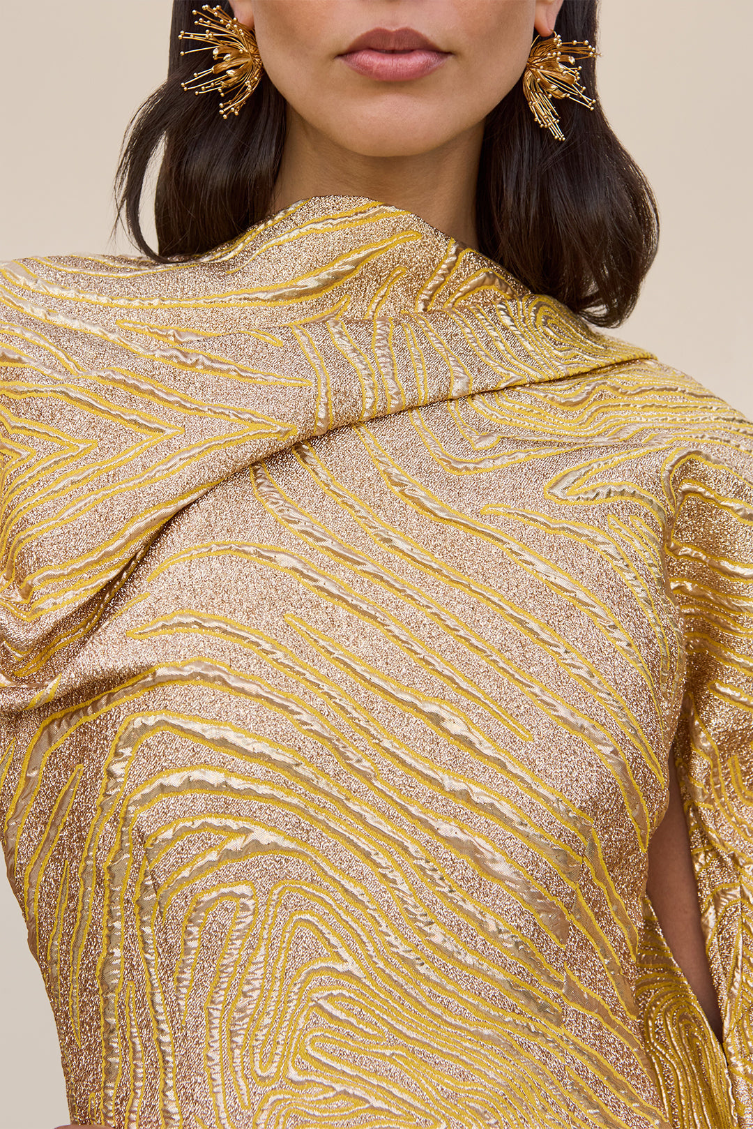 Robe Brandy - Gold Multi