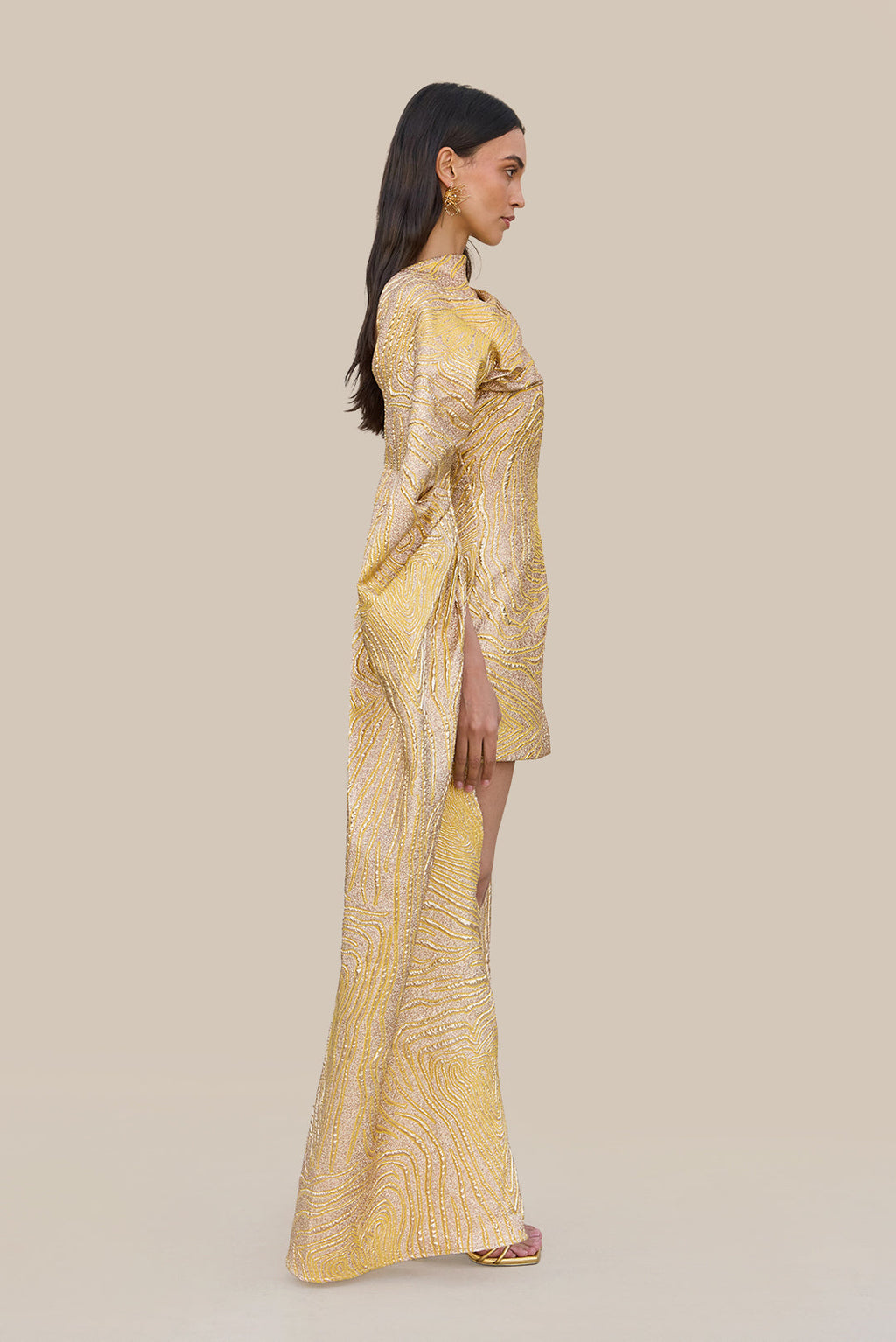 Robe Brandy - Gold Multi