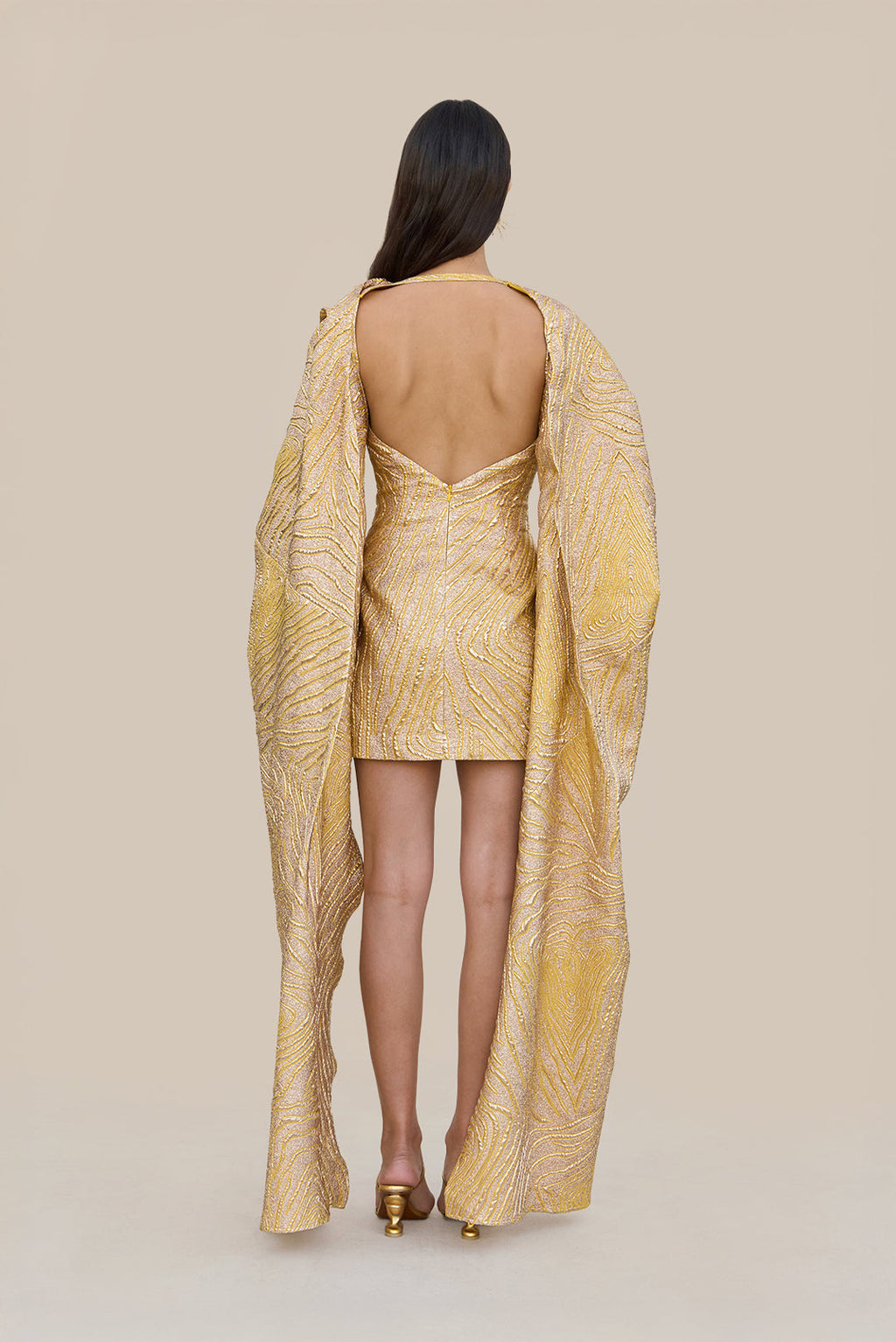 Robe Brandy - Gold Multi