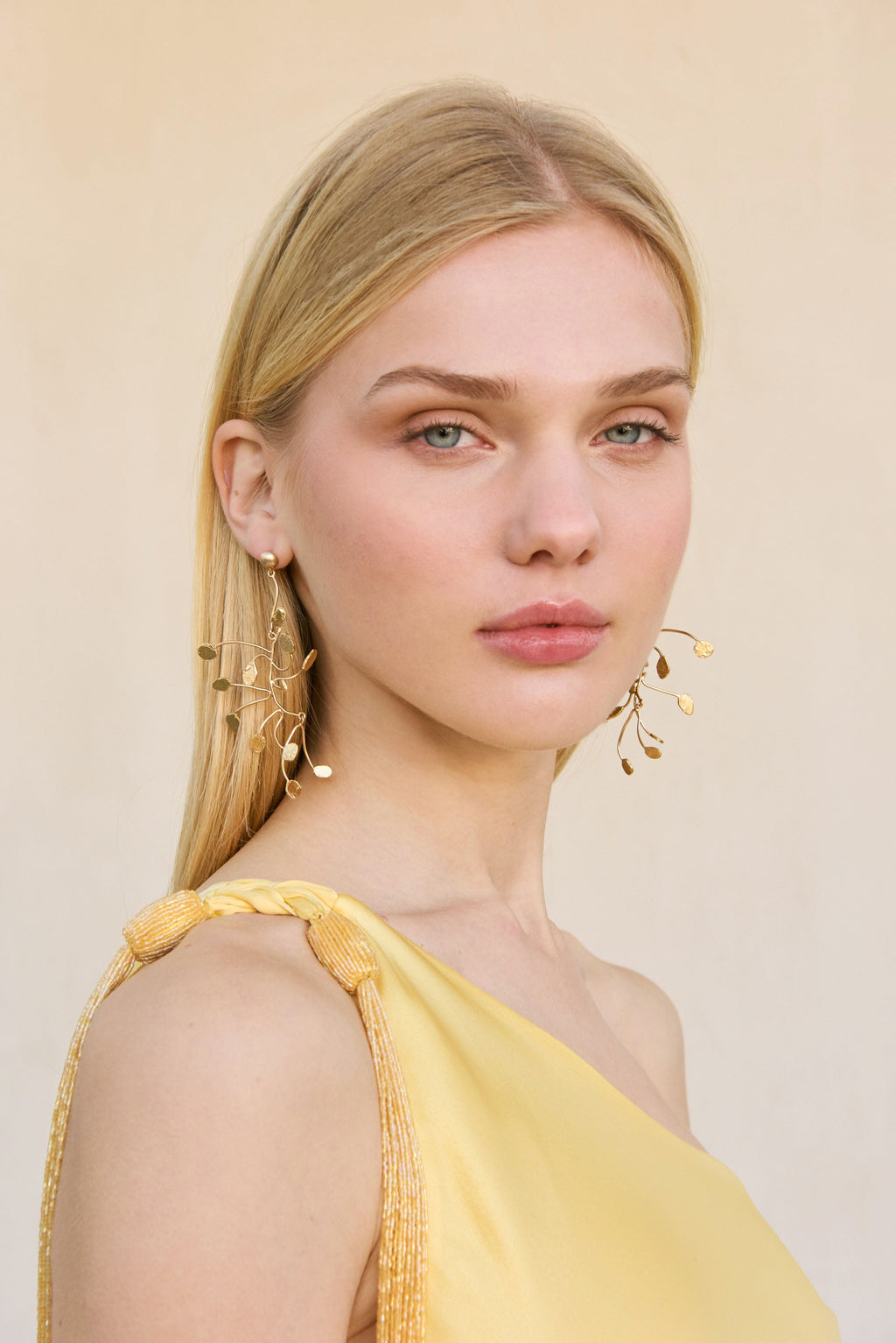 Boucles D'Oreilles Ilaria - Gold Foiled