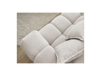 Everest - Canapé D'Angle Fixe - Tissu Texturé - Angle Gauche - 10 Coussins