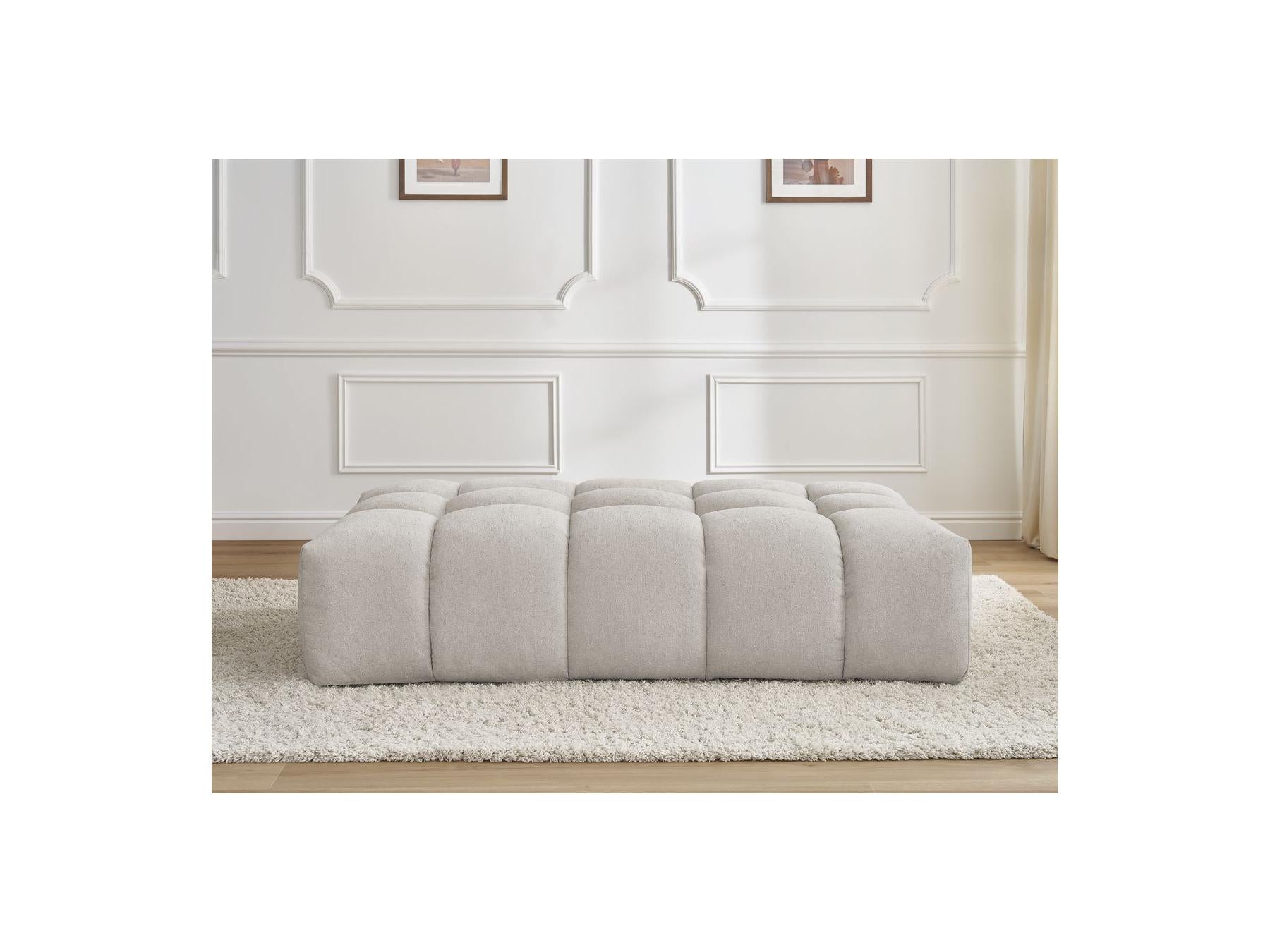 Everest - Pouf - Tissu Texturé