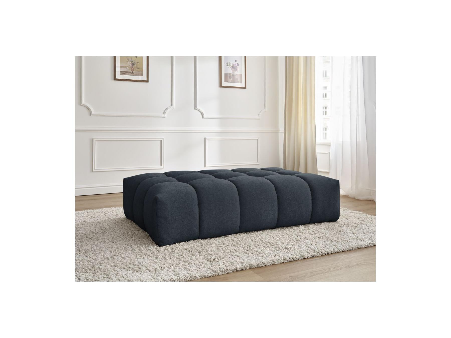 Everest - Pouf - Tissu Texturé