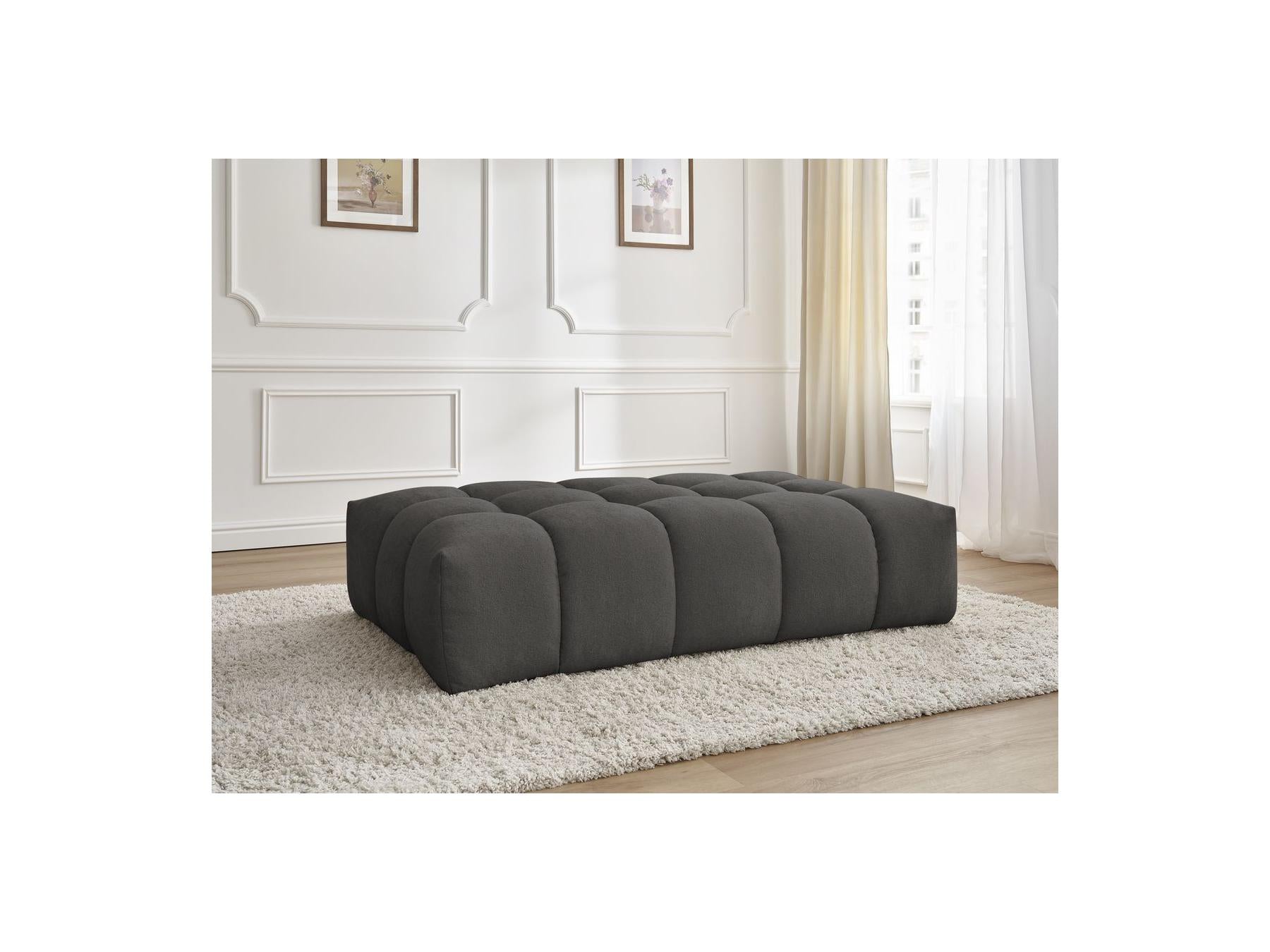 Everest - Pouf - Tissu Texturé